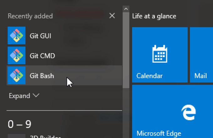 Install Git in Windows