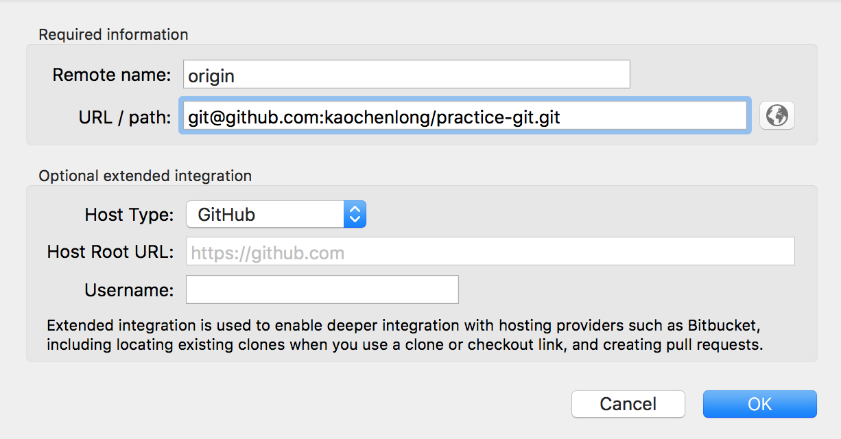 Git 上傳 Github 教學-SourceTree教學畫面